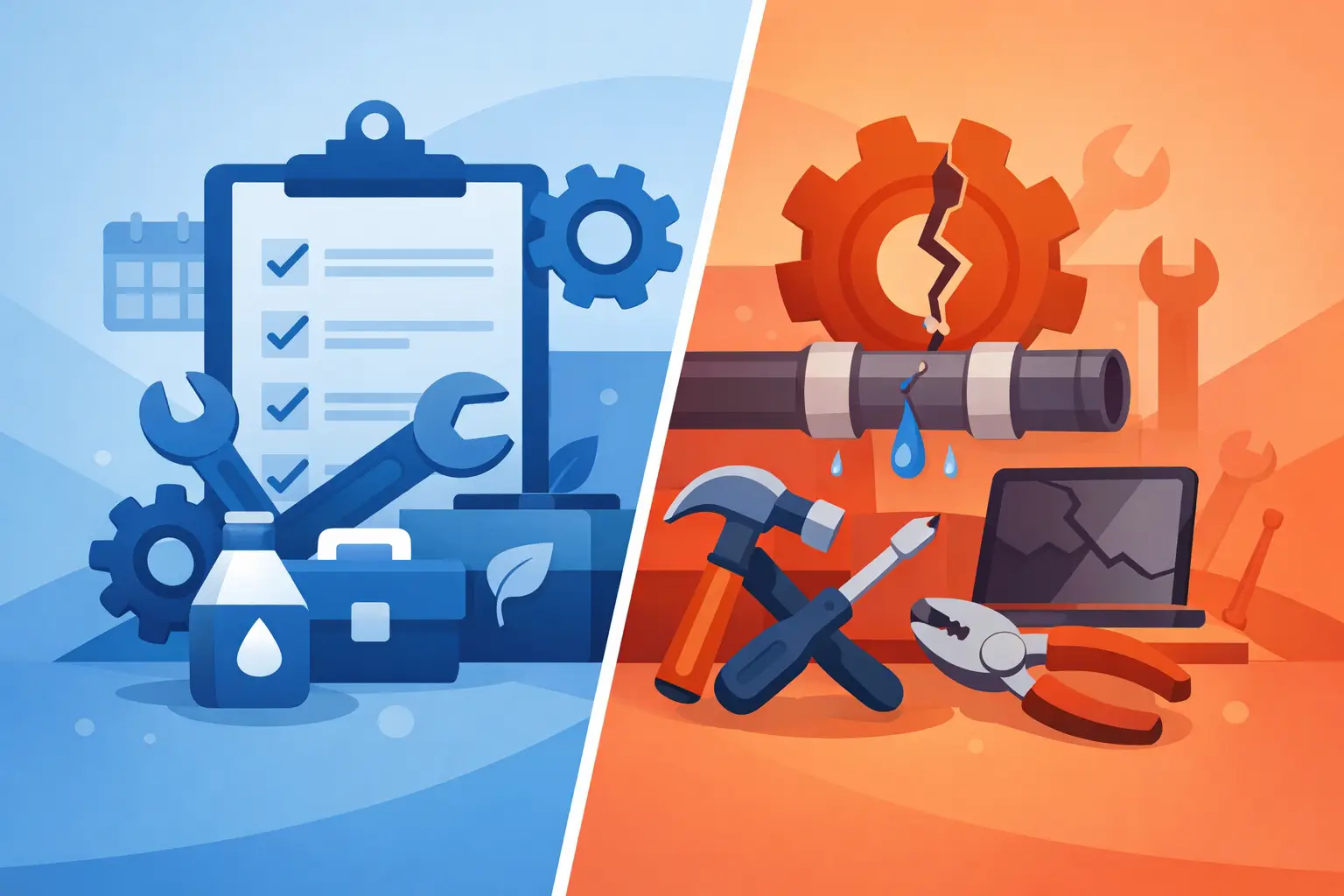 Maintenance vs Repair: What’s the Difference?