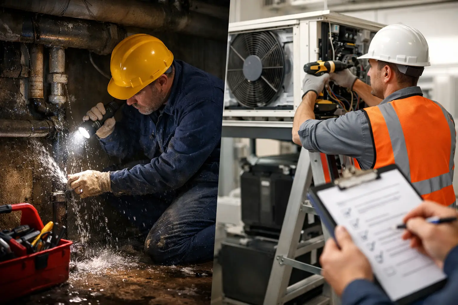 Reactive Repairs vs Planned Maintenance Compared